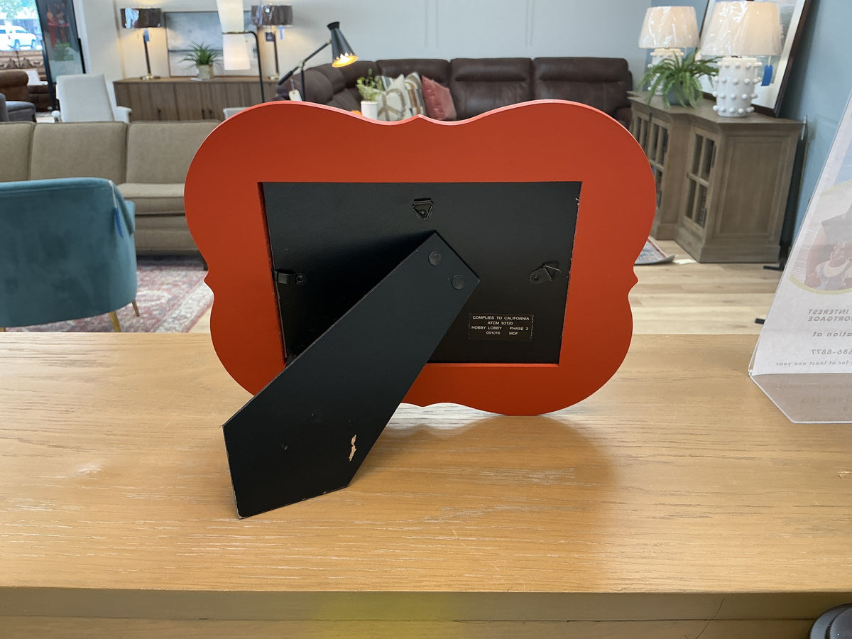 Retro Orange  Picture Frame