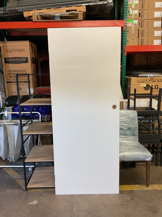 32’ x 80’ Solid White Door