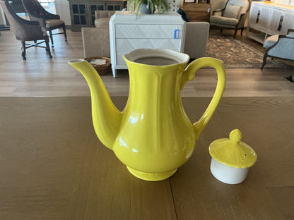 Vintage Sears Federalist Ironstone Buttercup Teapot