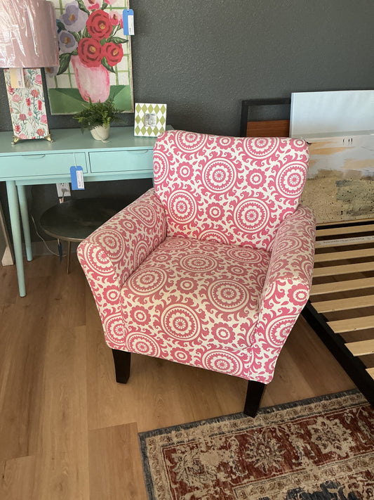 Dantana Magenta Arm Chair