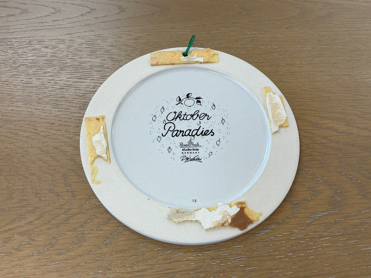 Bjørn Wiinblad “Oktober Paradis” Ceramic Wall Plaque