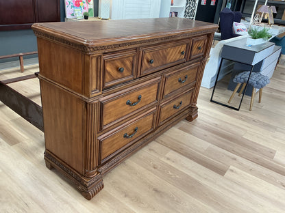 7 Drawer Wood Dresser
