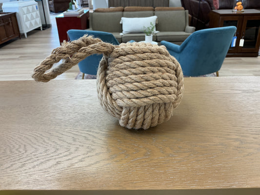 Decorative Nautical Door Stopper Rope Knot