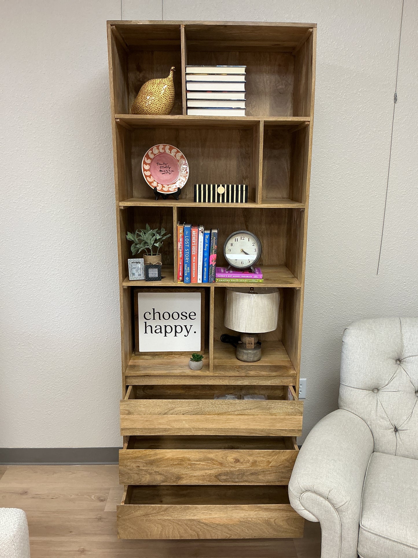 Ascent 86.5” x 31.5” Iron Standard Bookcase