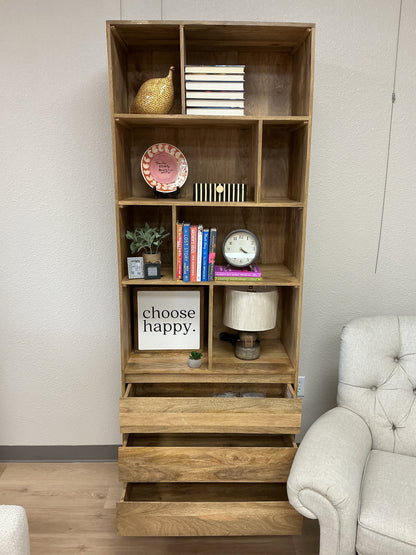 Ascent 86.5” x 31.5” Iron Standard Bookcase