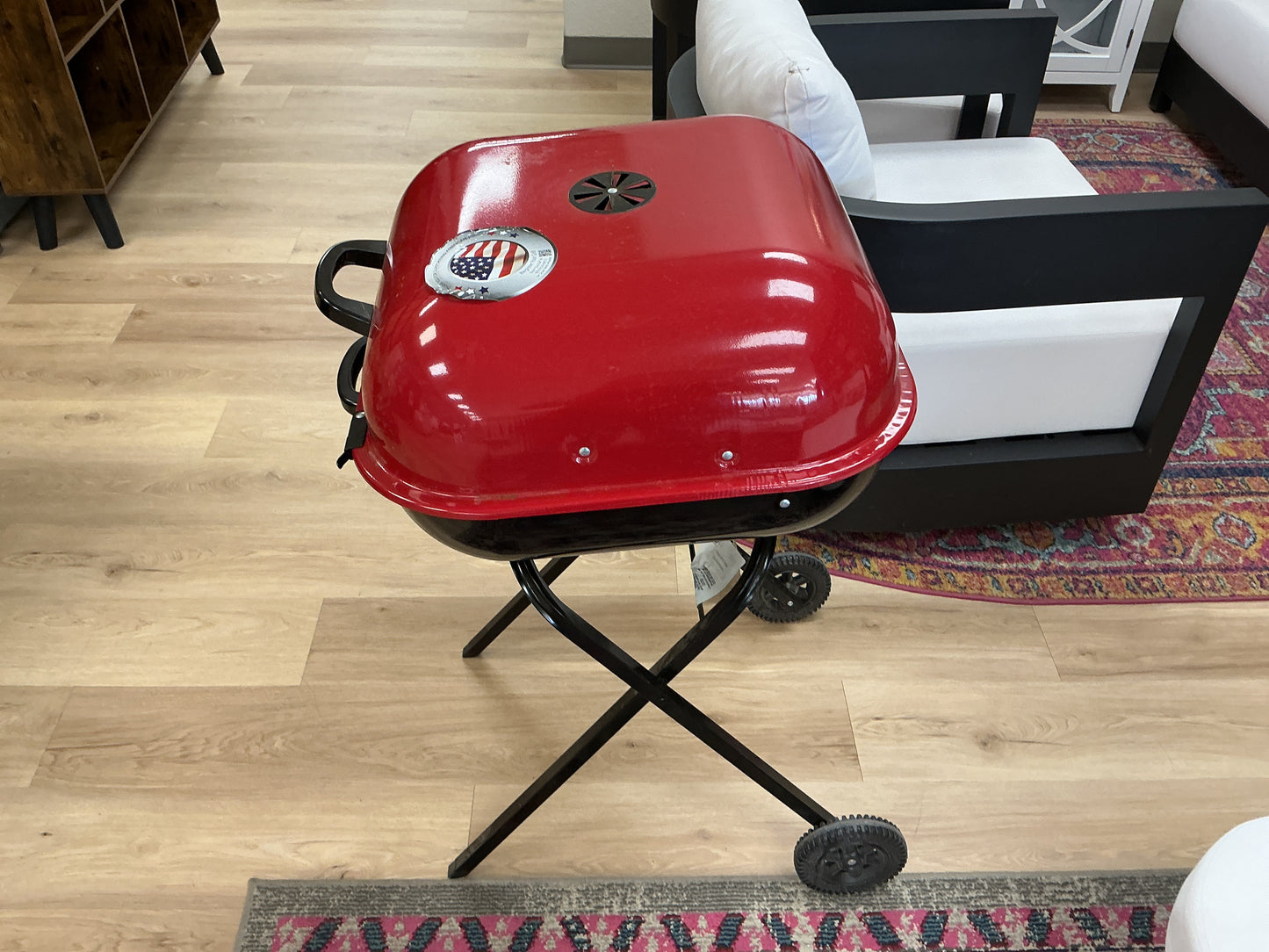Americana Walk-A-Bout Charcoal Grill w/ Cover
