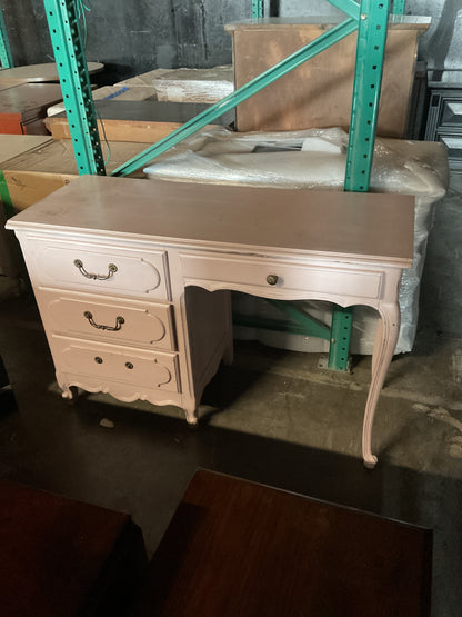 Margaux Light Pink Desk Vanity