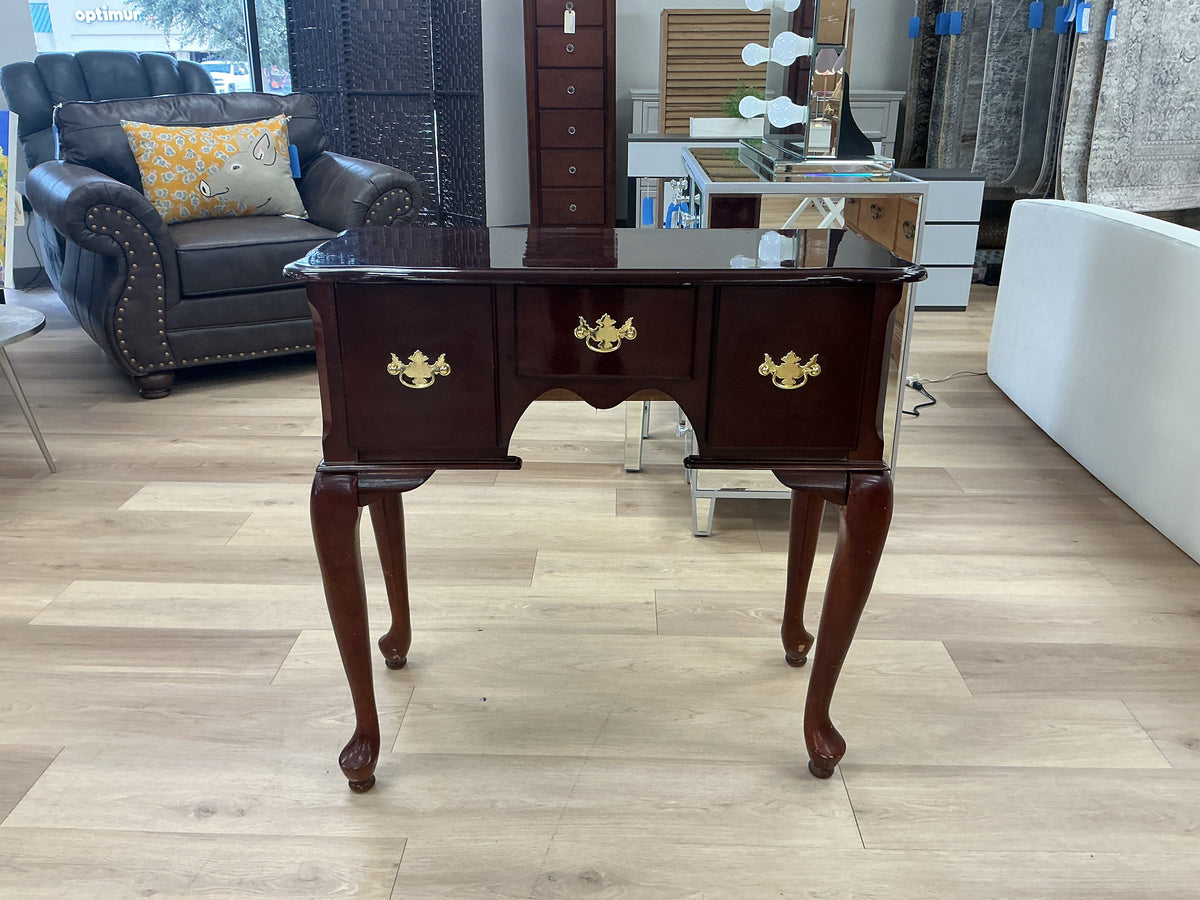 Queen Anne Style Writing/Dressing Table