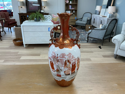 Antique Victoria Carlsbad Painted Porcelain Vase