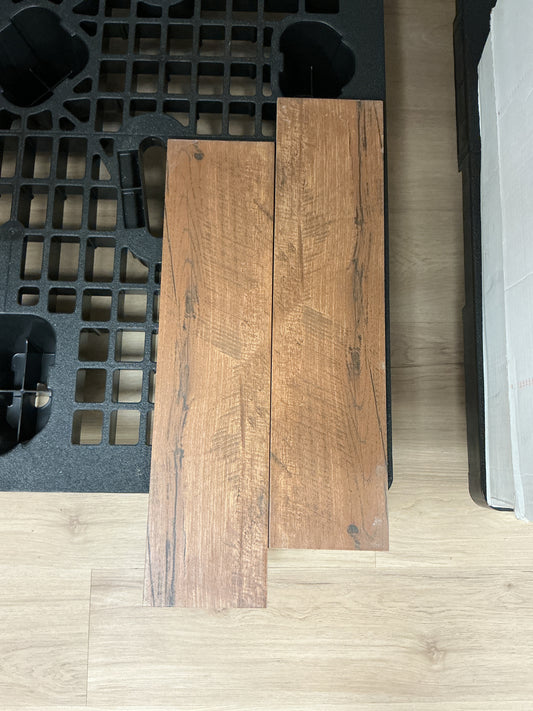 Fired Hickory Alder 6x24 Porcelain Tile