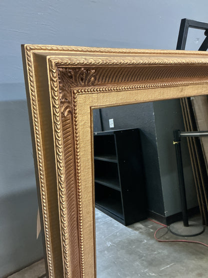 Gold Resin Framed Mirror