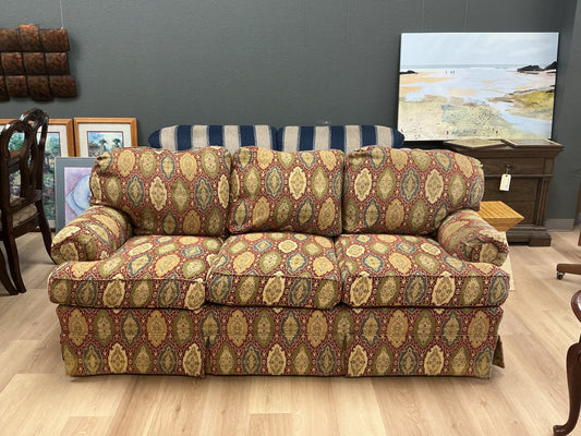 Geometric Print Sofa