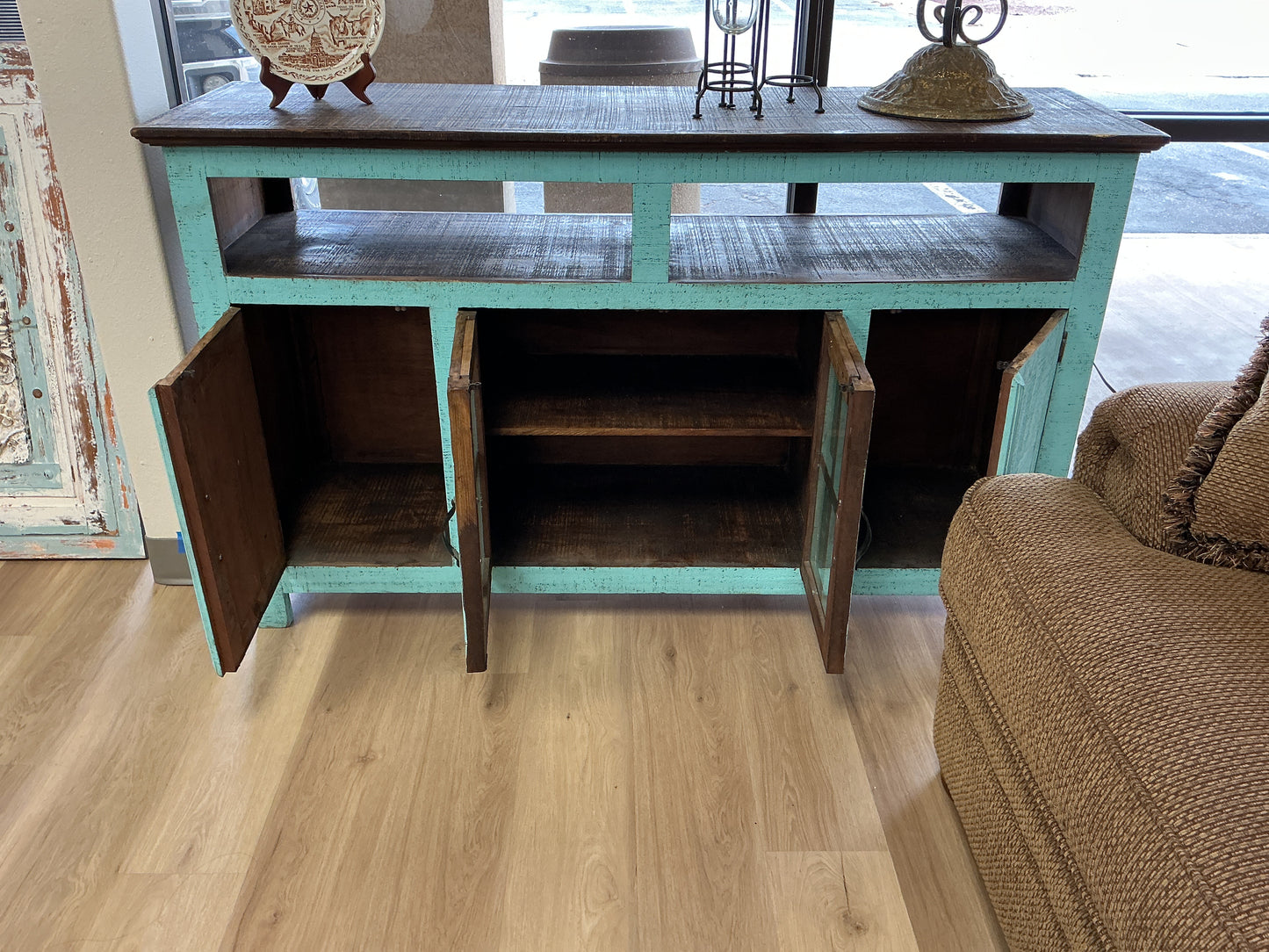 Hacienda Distressed 60” Console