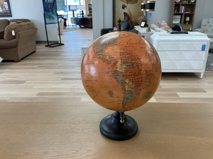Antiqued Desktop World Globe