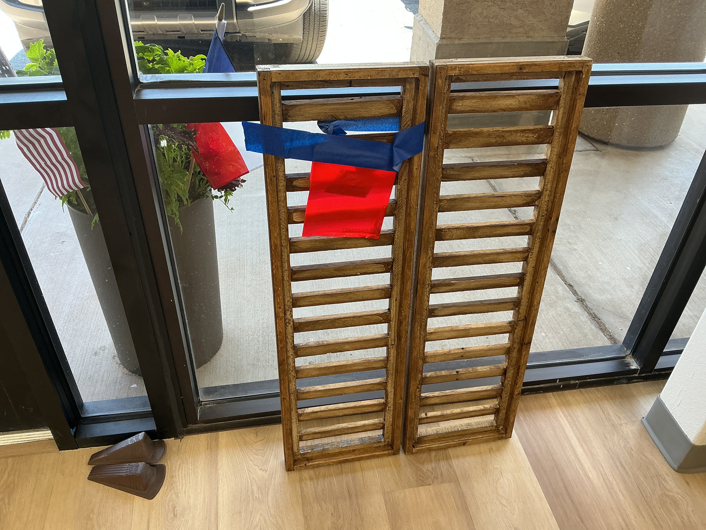 Rustic Wood Shutters (Set of 2)
