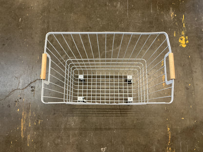 Wire Rolling Laundry Hamper
