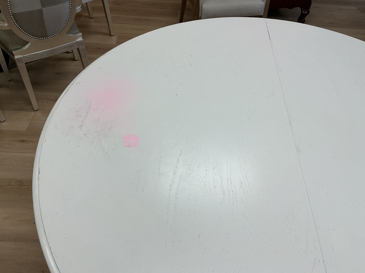 64” Round Solid Wood Table