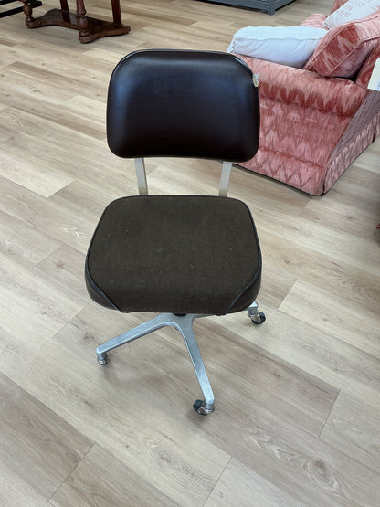 Vintage Tanker-Style Office Chair