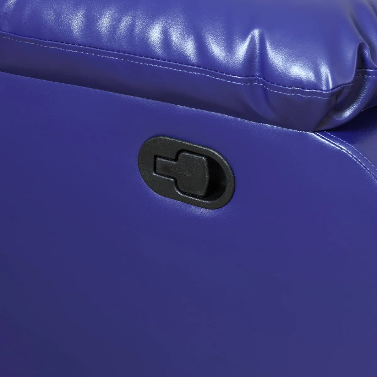 3 Piece Vegan Leather Manual Reclining Sofa