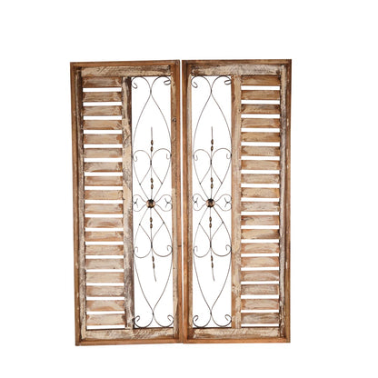 Palermo Architectural Shutter (Set of 2)