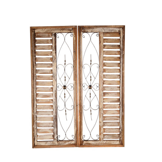 Palermo Architectural Shutter (Set of 2)