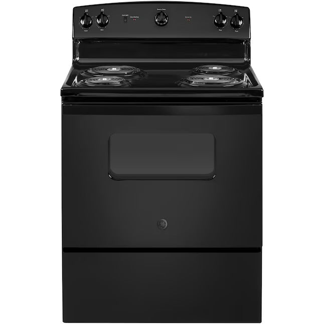 GE 30” 4 Burner Electric Range
