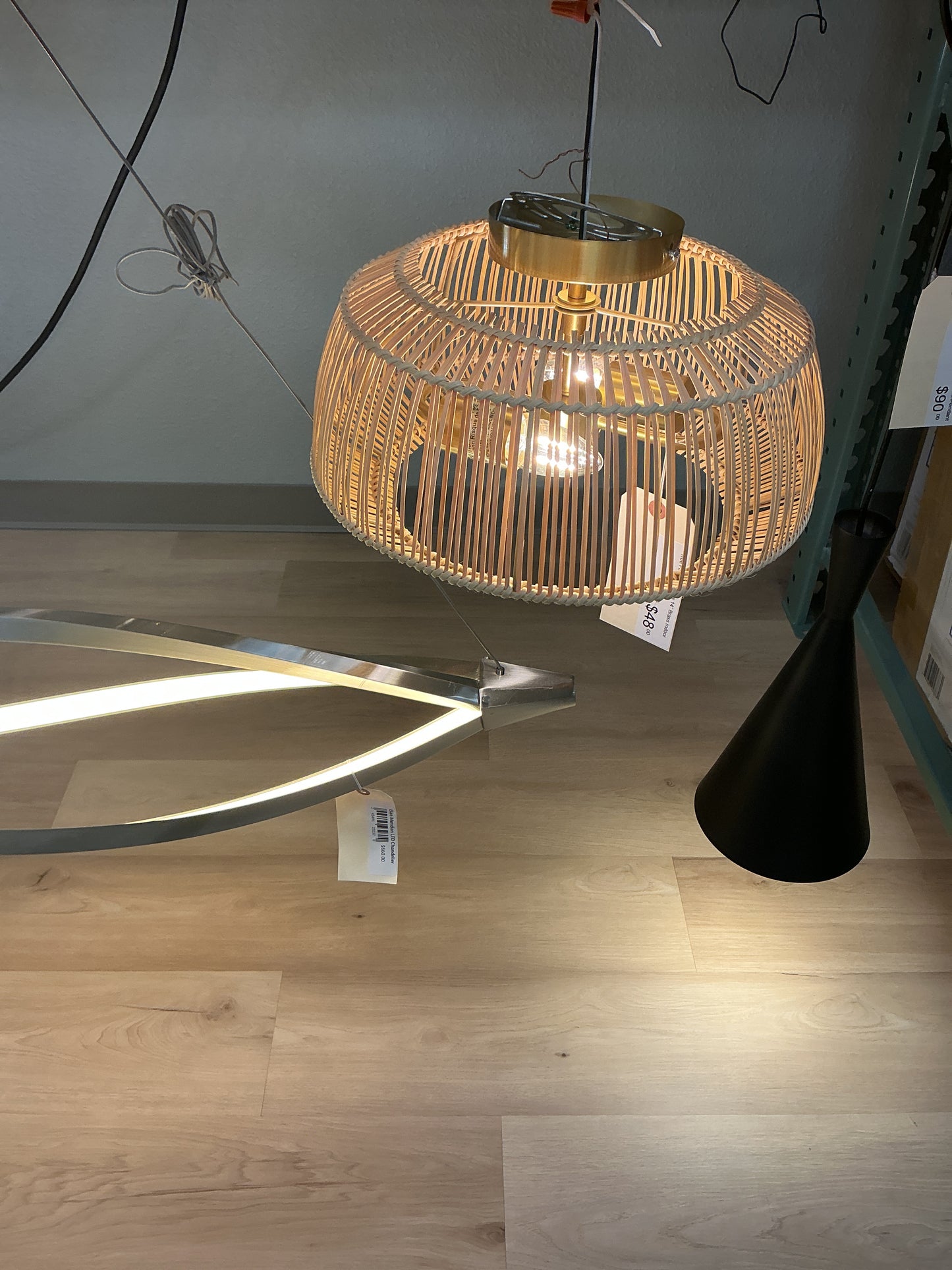 True Fine Seycheles 14” Brass Indoor Light