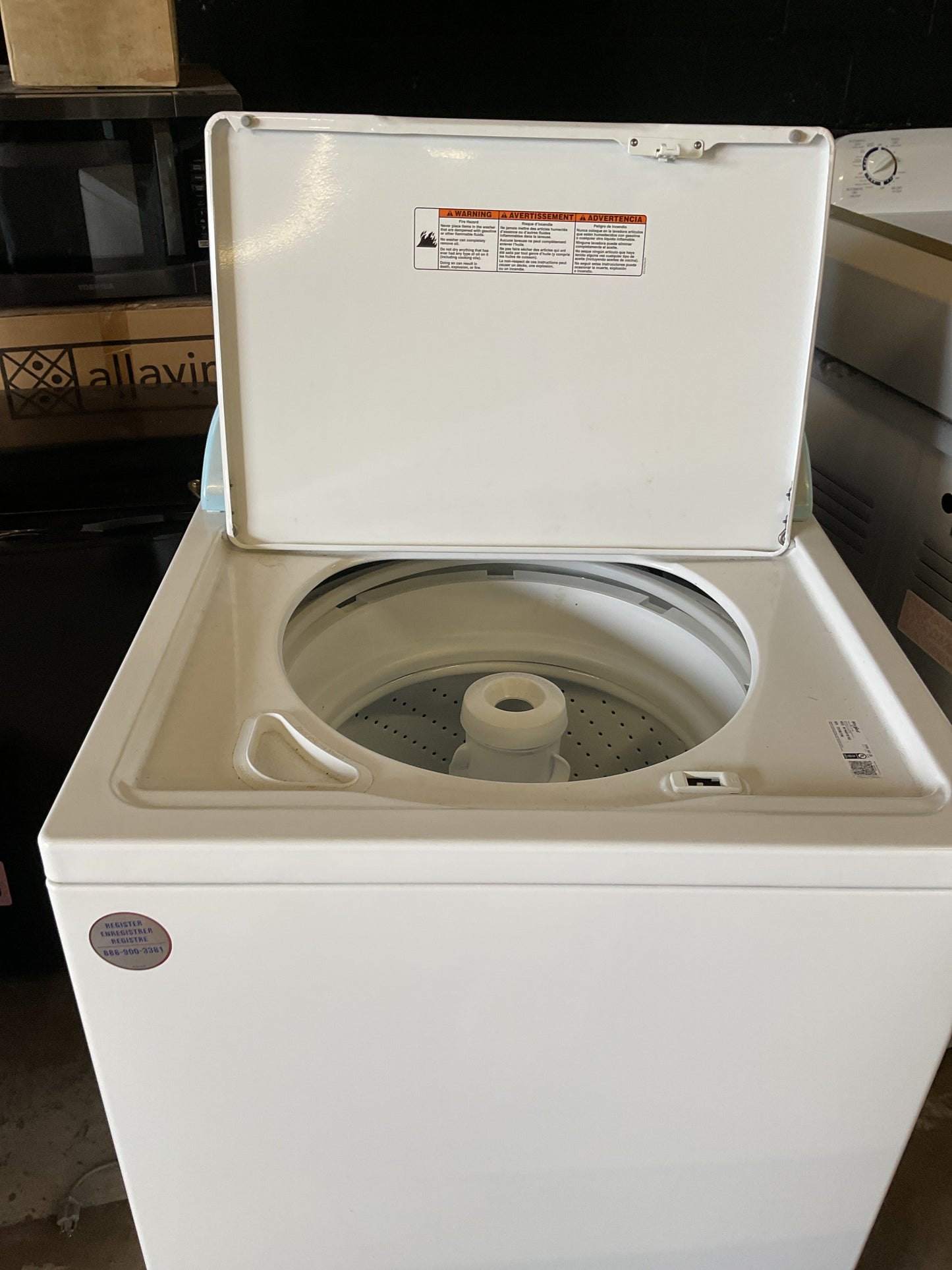 Whirlpool 3.5 Cu.Ft. Top Load Washer