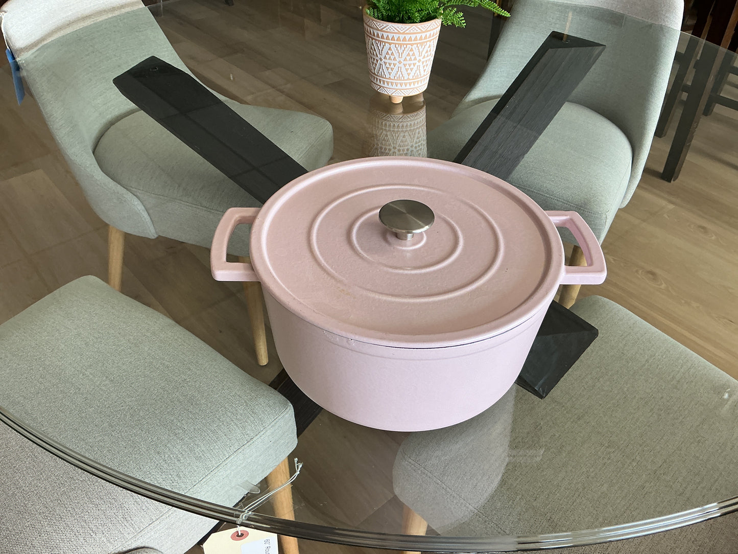 Pink Enamel 6 Qt Dutch Oven