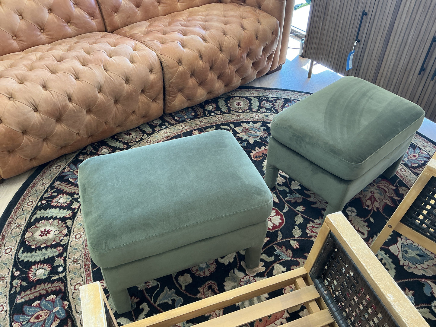 Belfield Fully Upholstered Ottoman