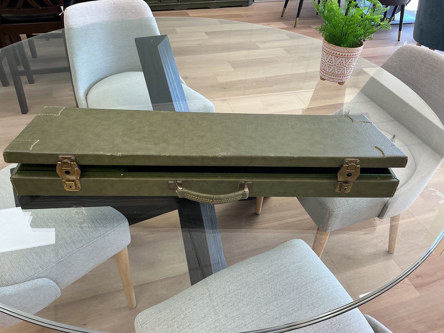 Vintage Hard Shell Shotgun Case