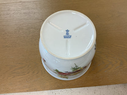 Vintage Kaiser West Germany Porcelain Cache Pot