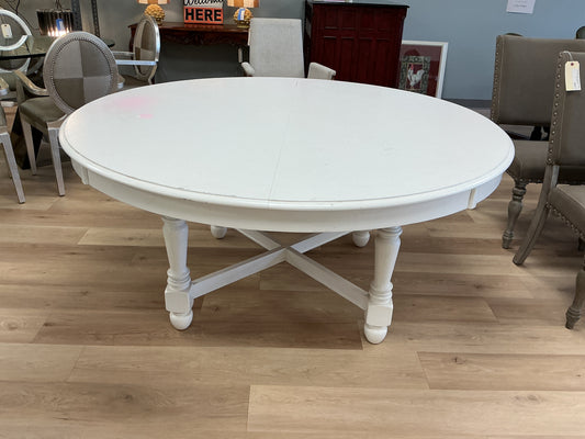 64” Round Solid Wood Table
