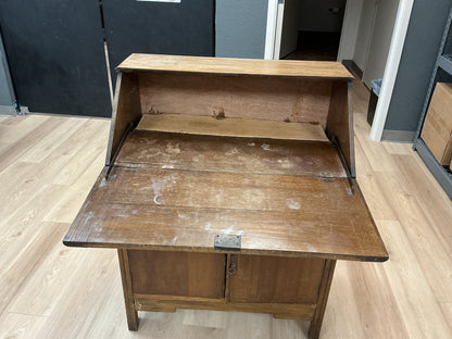 Vintage Drop Down Secretary Desk