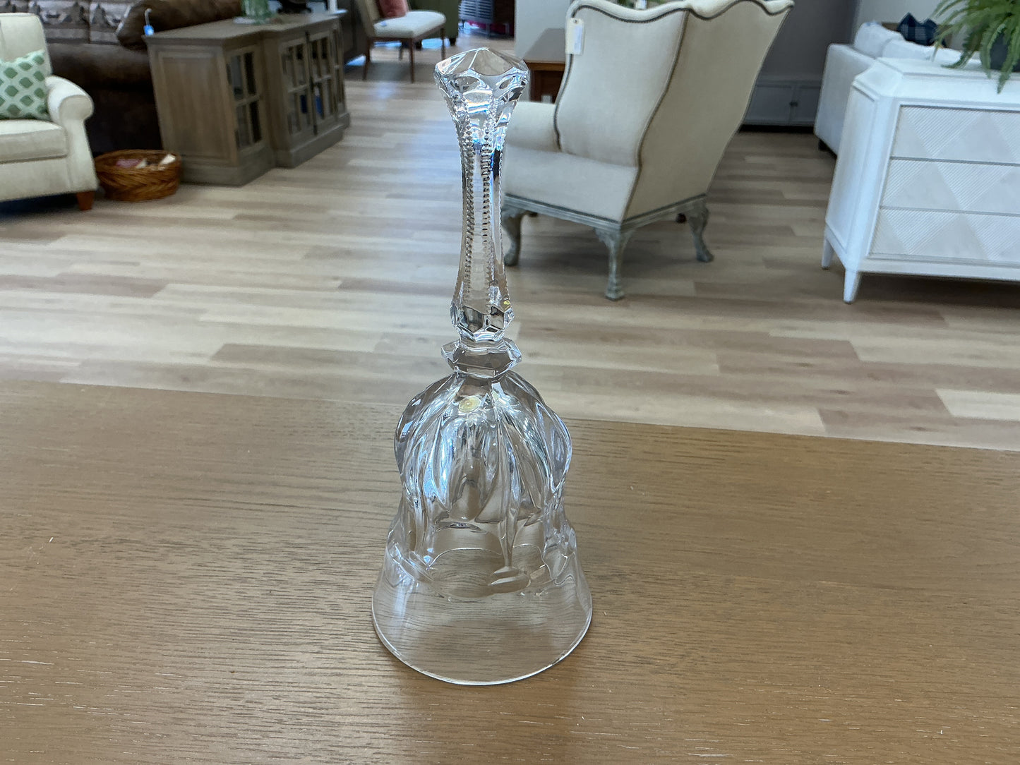 Vintage Hand Cut Crystal Bell