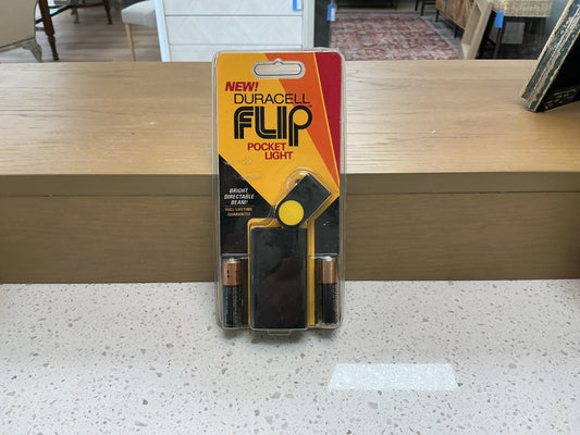 Vintage Duracell Flip Pocket Light