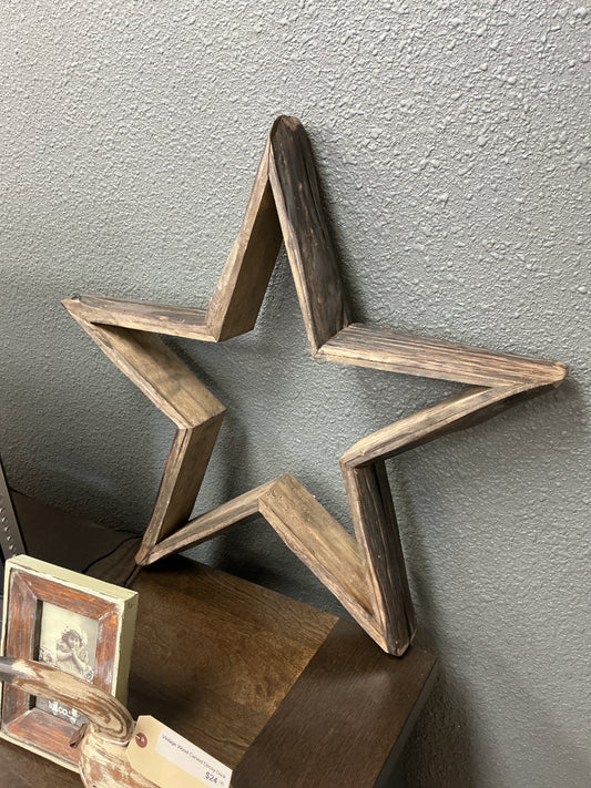 Pottery Barn Rustic Wooden Star