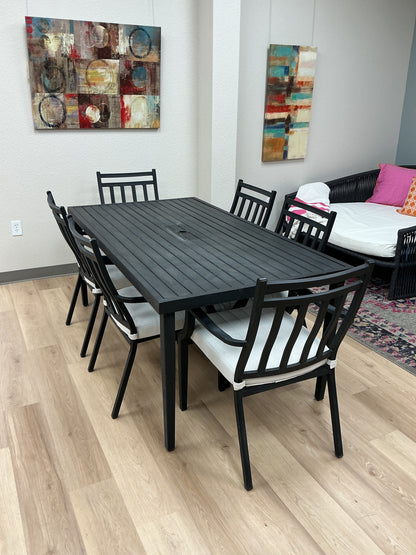 Modern 7 Pc. Outdoor Dining Set