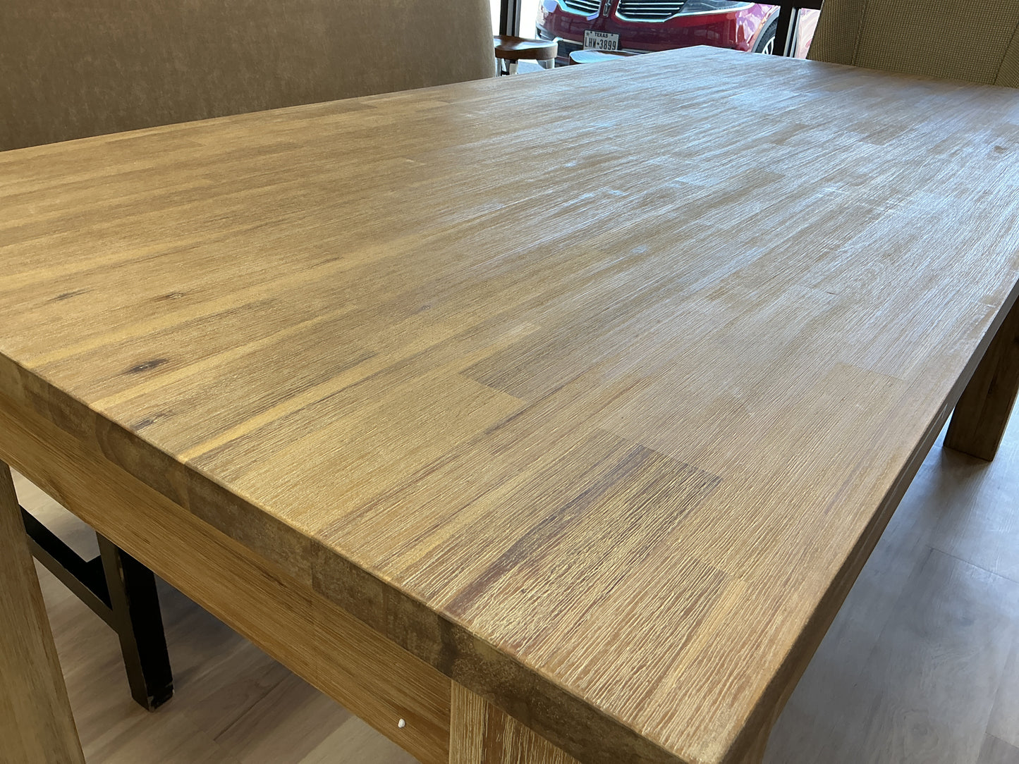 Bozrah 75” Acacia Solid Dining Table