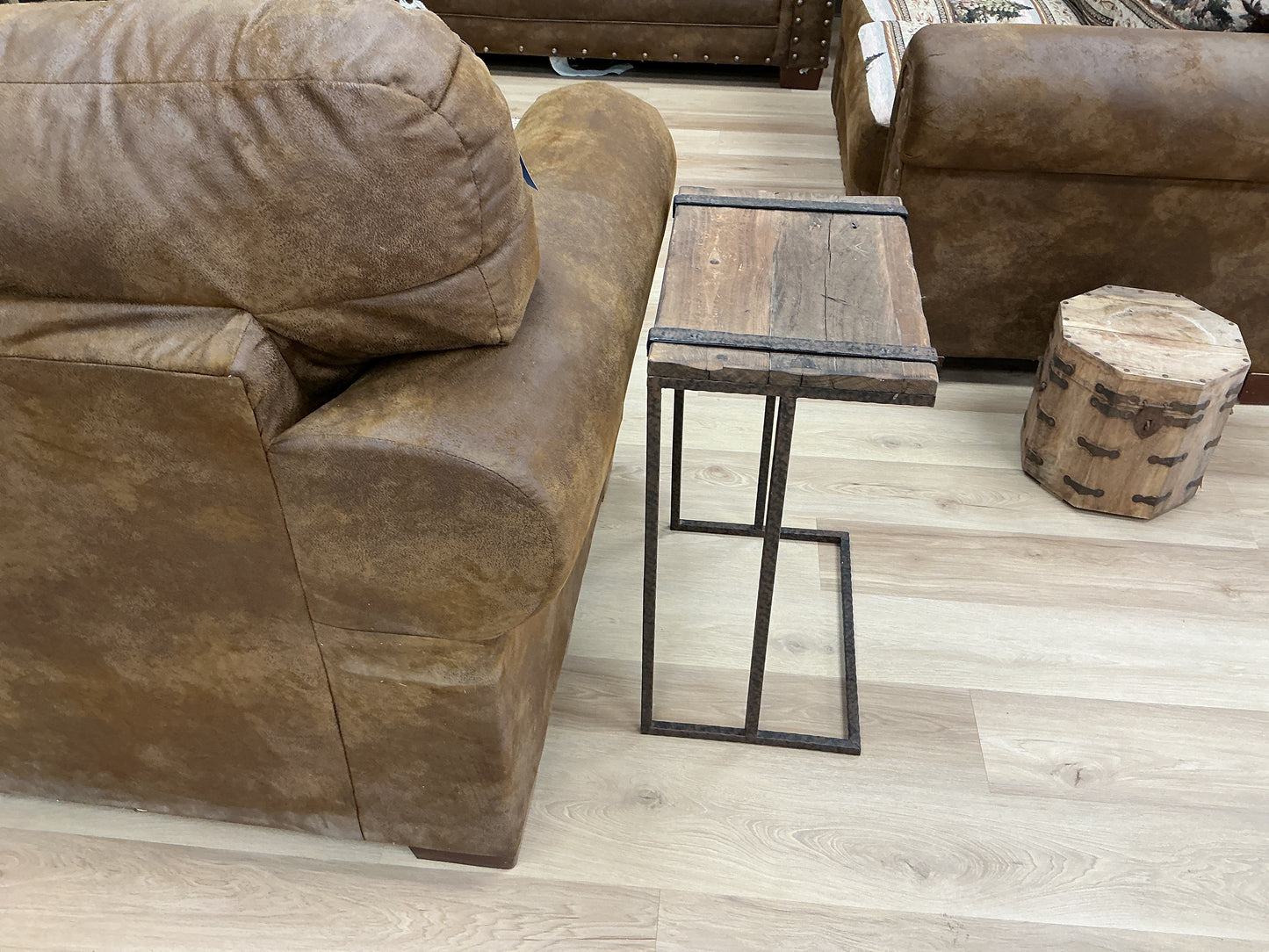 Rustic Coaster Table