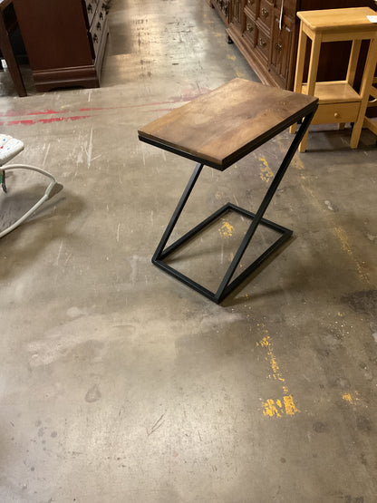 Mango Wood Z Side Table