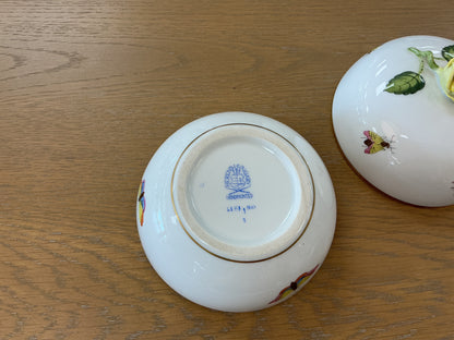 Vintage Herend Rothschild Bird Bonbonniere Trinket Box