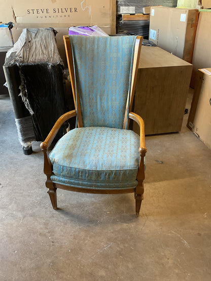 Vintage Berge’re High-Back Accent Chair