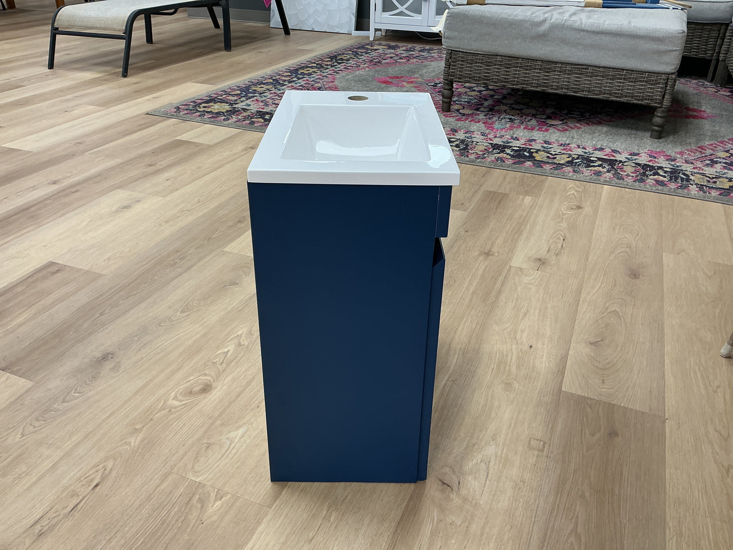 Bathroom Vanity W/ Sink Combo 16”W, 10”D, 20”H