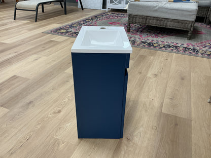 Bathroom Vanity W/ Sink Combo 16”W, 10”D, 20”H