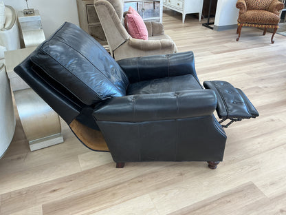 Hooker Leather Push Back Recliner