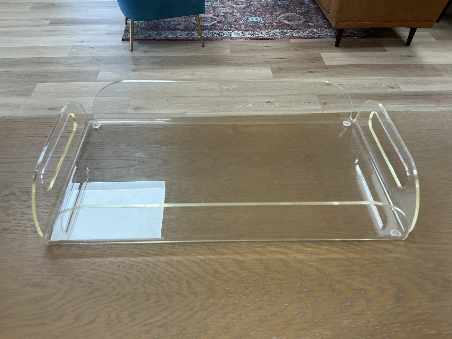 Clear Acrylic Vanity Tray