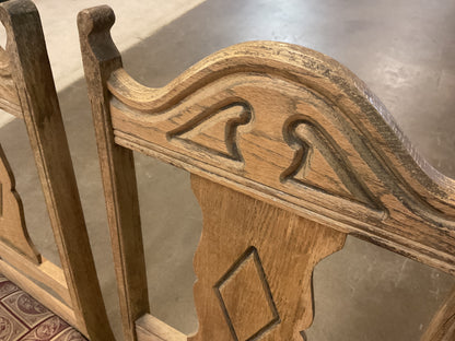 Vintage Wood Side Chairs
