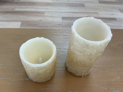 Flameless Candles set of 2