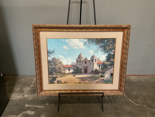 “The Mission” Print by Larry Dyke